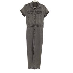 Young Fabulous & Broke Jumpsuit Small Charcoal V-Neck NWT